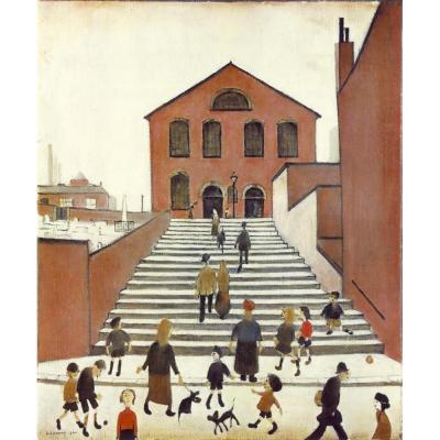 Old Church and Steps, Lowry, Medici